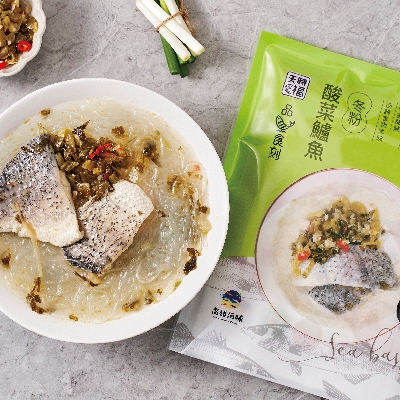 酸菜鱸魚冬粉